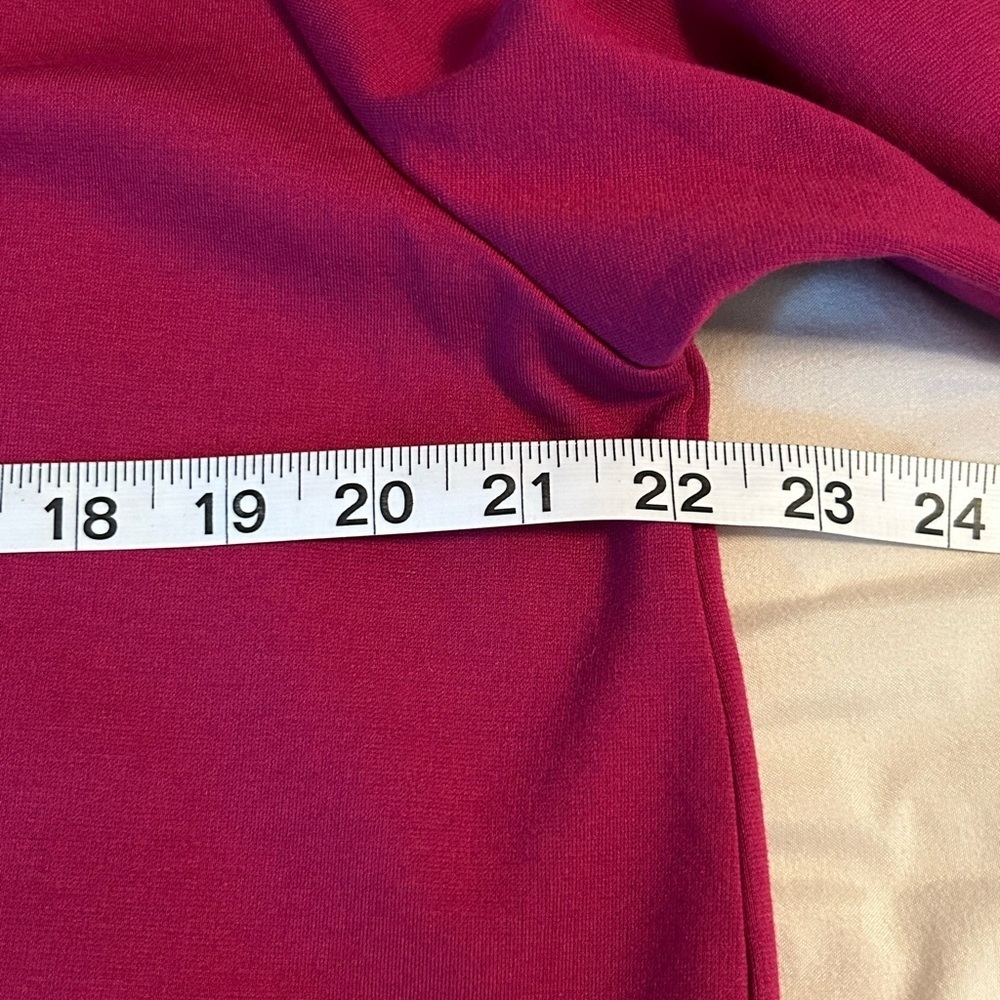 Appleseed’s Women’s Lg Magenta Casual Blazer Jacket Button Front Collar Unlined - Picture 8 of 9